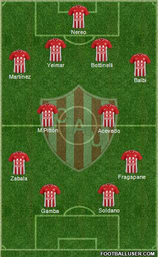 Unión de Santa Fe Formation 2018