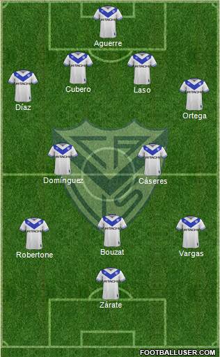 Vélez Sarsfield Formation 2018