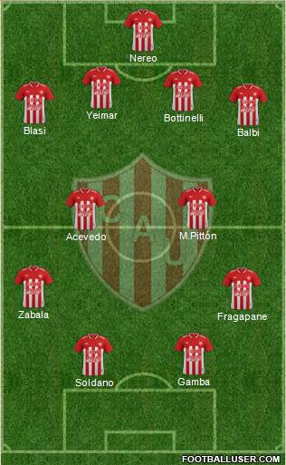 Unión de Santa Fe Formation 2018