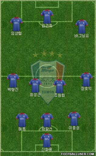 Suwon Samsung Blue Wings Formation 2018