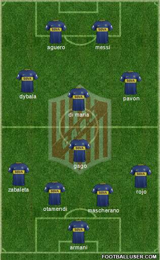 9 de Julio Formation 2018