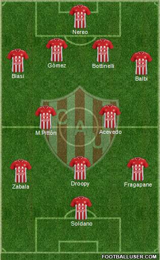 Unión de Santa Fe Formation 2018