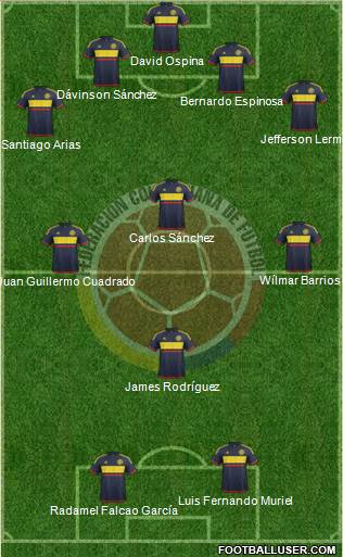 Colombia Formation 2018