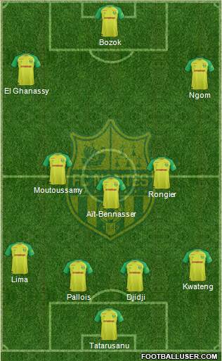 FC Nantes Formation 2018