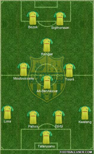 FC Nantes Formation 2018