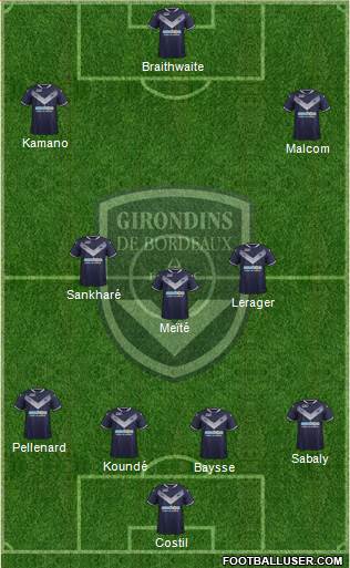 FC Girondins de Bordeaux Formation 2018