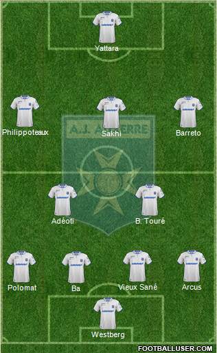 A.J. Auxerre Formation 2018