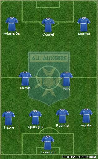 A.J. Auxerre Formation 2018