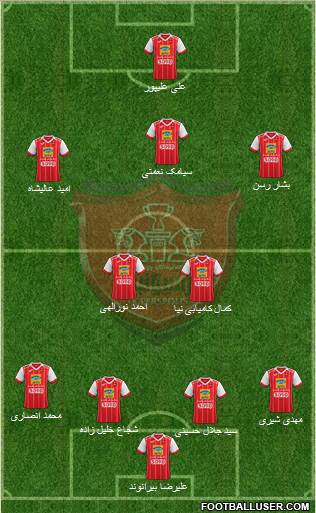 Persepolis Tehran Formation 2018