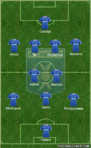 A.J. Auxerre Formation 2018