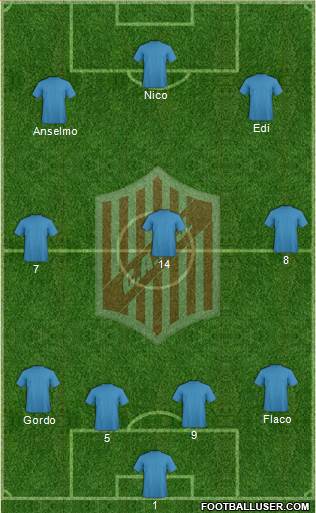 9 de Julio Formation 2018