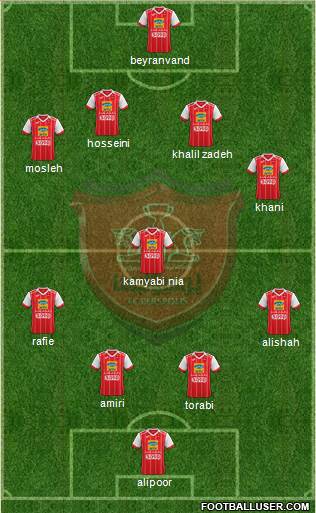 Persepolis Tehran Formation 2018