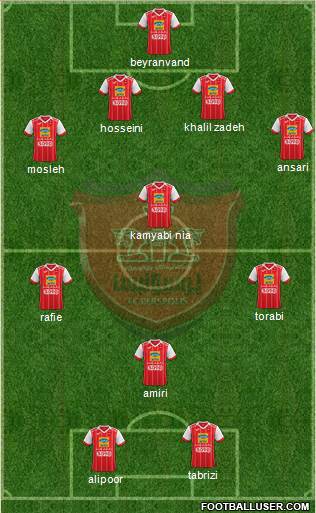 Persepolis Tehran Formation 2018