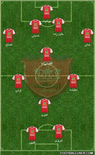 Persepolis Tehran Formation 2018