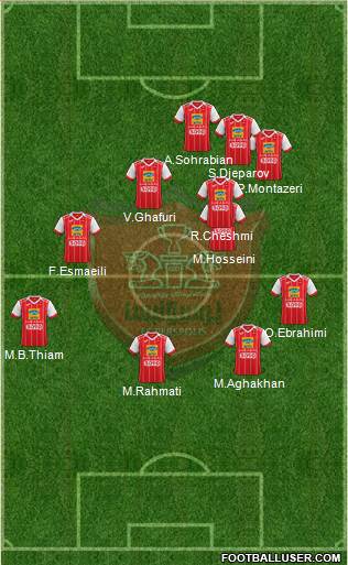 Persepolis Tehran Formation 2018