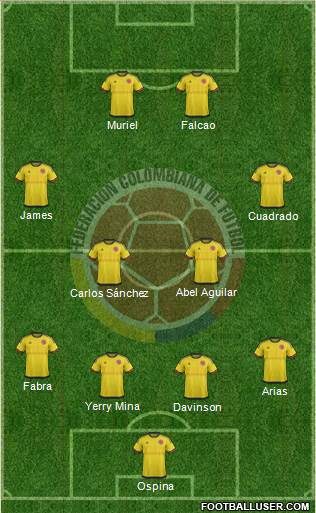 Colombia Formation 2018