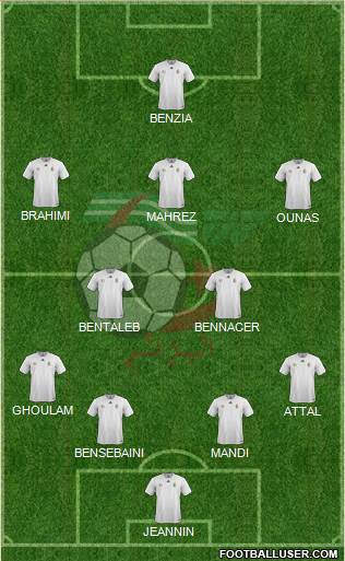 Algeria Formation 2018