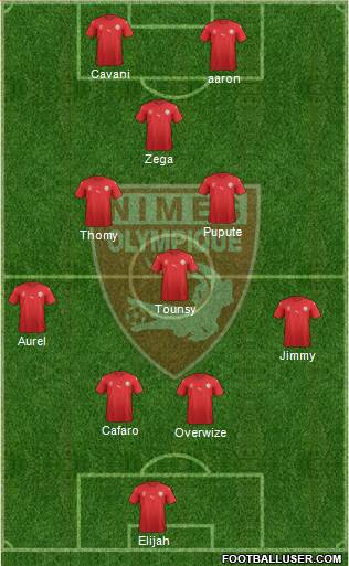 Nîmes Olympique Formation 2018