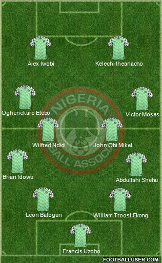 Nigeria Formation 2018