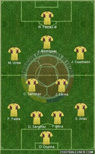 Colombia Formation 2018