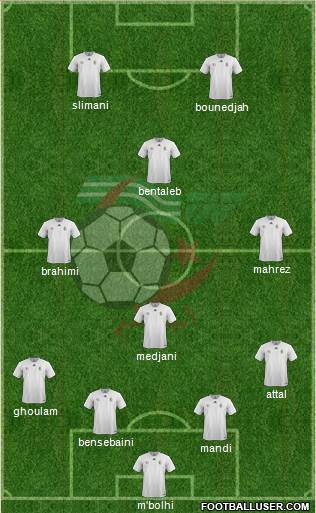 Algeria Formation 2018