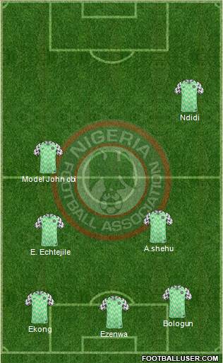 Nigeria Formation 2018