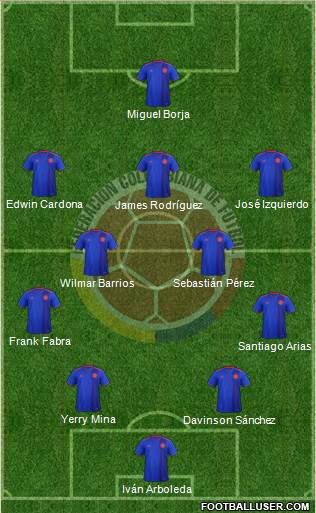 Colombia Formation 2018