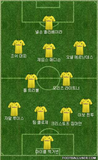 Norwich City Formation 2018