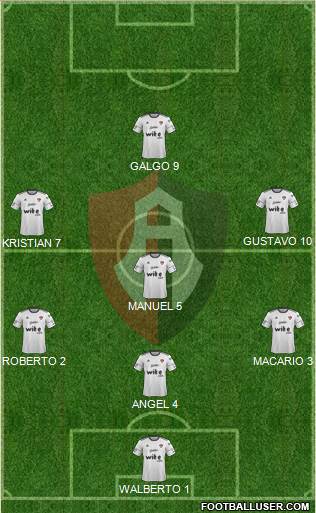 Club Deportivo Atlas Formation 2018