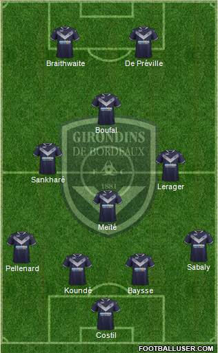 FC Girondins de Bordeaux Formation 2018