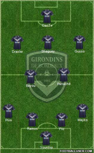 FC Girondins de Bordeaux Formation 2018