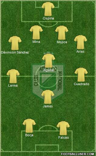 CDC Atlético Nacional Formation 2018