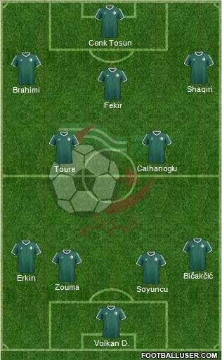 Algeria Formation 2018