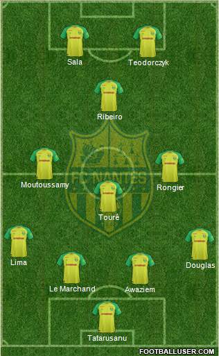 FC Nantes Formation 2018