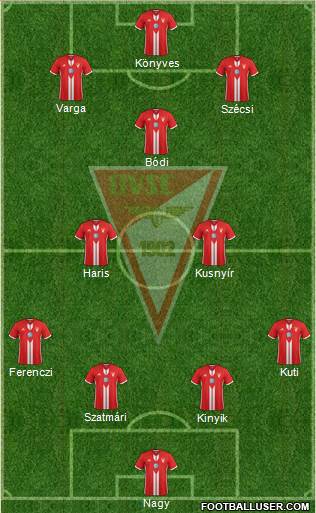 Debreceni VSC Formation 2018