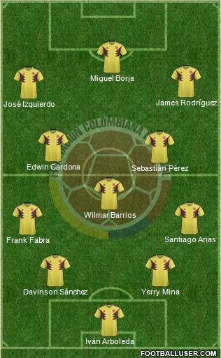 Colombia Formation 2018