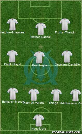 Olympique de Marseille Formation 2018