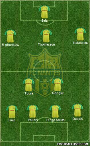 FC Nantes Formation 2018