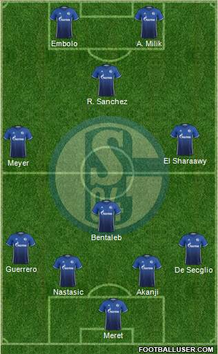 FC Schalke 04 Formation 2018