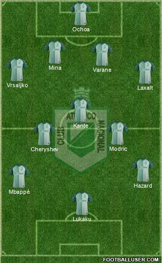 CDC Atlético Nacional Formation 2018