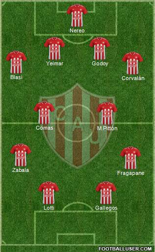 Unión de Santa Fe Formation 2018