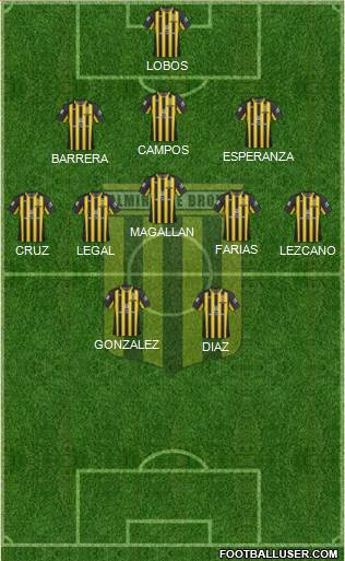 Almirante Brown Formation 2018