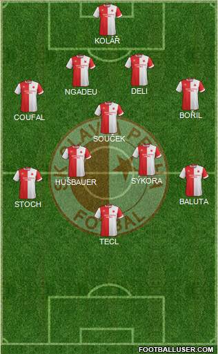 Slavia Prague Formation 2018