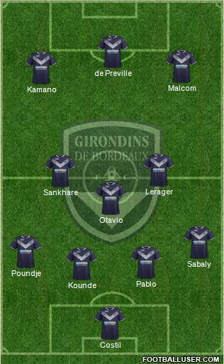 FC Girondins de Bordeaux Formation 2018