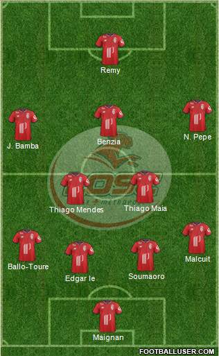 LOSC Lille Métropole Formation 2018