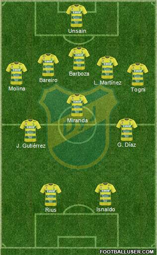 Defensa y Justicia Formation 2018