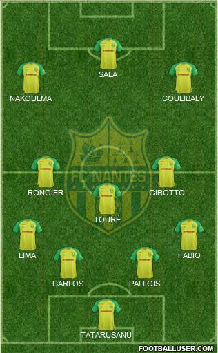 FC Nantes Formation 2018