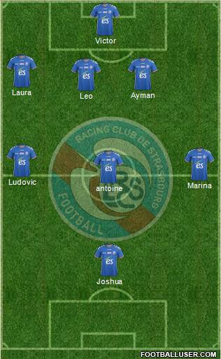 Racing Club de Strasbourg-Football Formation 2018