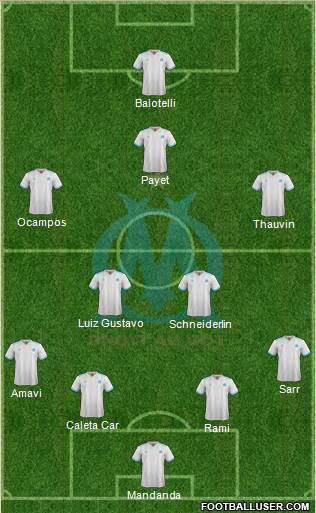 Olympique de Marseille Formation 2018