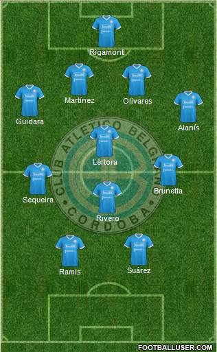 Belgrano de Córdoba Formation 2018